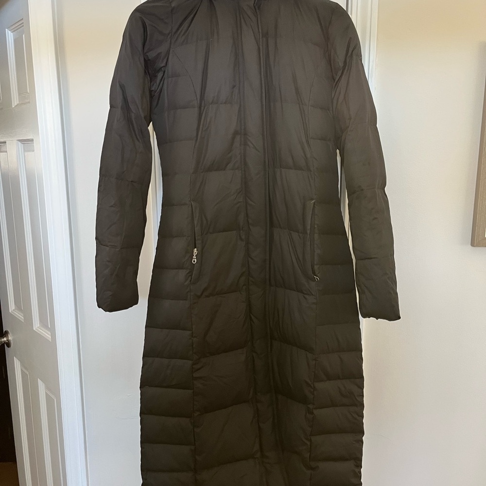 Long Black Puffer Coat